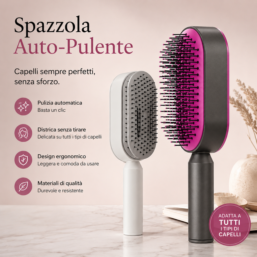 GlowBrush™ | Lusso, Cura e Bellezza per i Tuoi Capelli